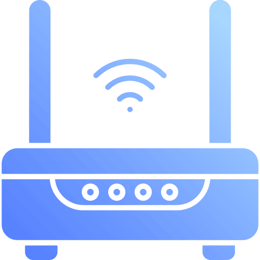 Wifi router device wireless router connection icon