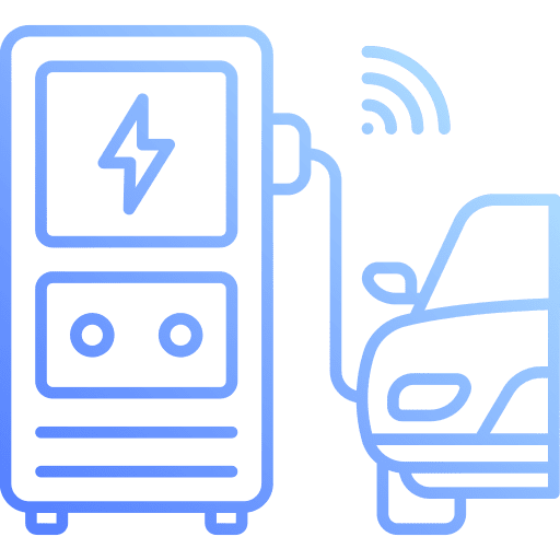 Charging station charging station wifi signal electric station icon Charging station charging station wifi signal electric station icon