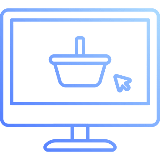 Ecommerce screen online shopping ecommerce icon Ecommerce screen online shopping ecommerce icon