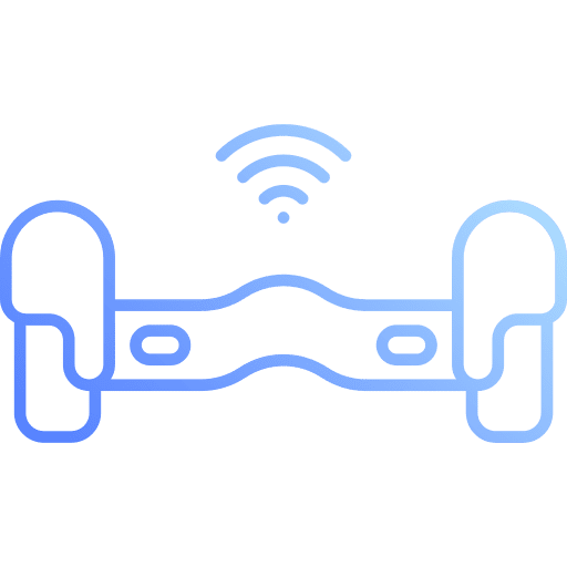 Hoverboard electronics wifi signal hoverboard icon Hoverboard electronics wifi signal hoverboard icon