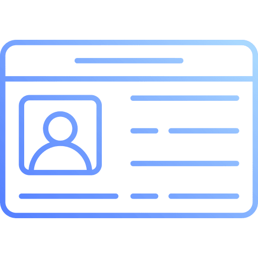 Id card id card identity card identity icon Id card id card identity card identity icon