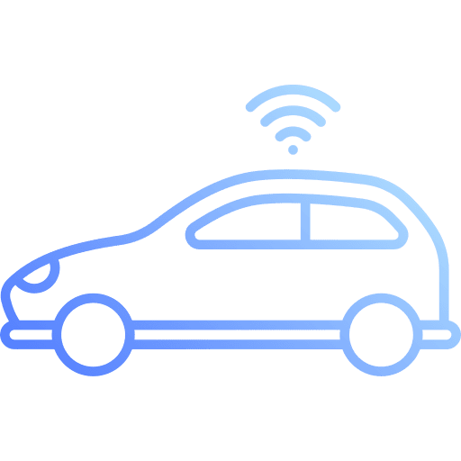 Smart car vehicle automobile transportation icon Smart car vehicle automobile transportation icon