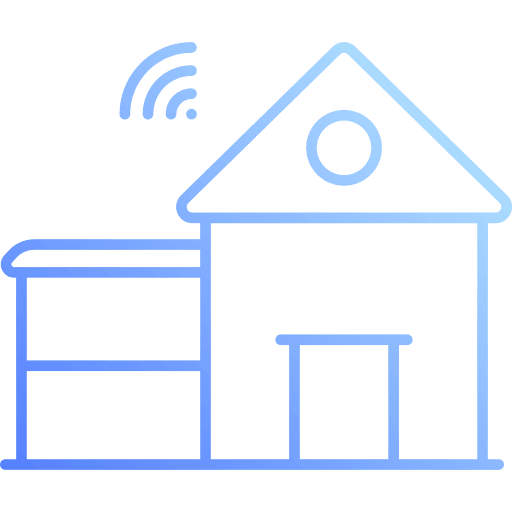 Smart house wireless connectivity smart house smart technology icon Smart house wireless connectivity smart house smart technology icon
