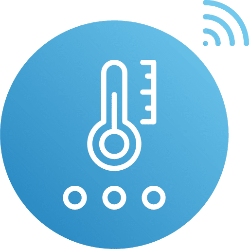 Humidity sensor electronics thermometer temperature control icon