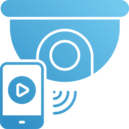Security camera security system security camera wifi signal icon