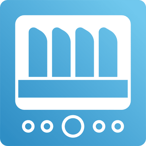 Dishwasher food and restaurant electronics dishwasher icon Dishwasher food and restaurant electronics dishwasher icon
