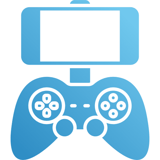 Gamepad smartphone electronics video game icon Gamepad smartphone electronics video game icon