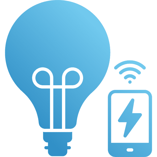 Smart bulb smart light smart bulb electronics icon Smart bulb smart light smart bulb electronics icon