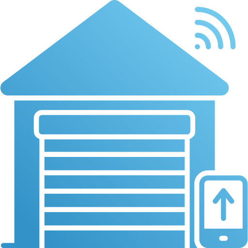 Smart garage smart home smart garage electronics icon Smart garage smart home smart garage electronics icon