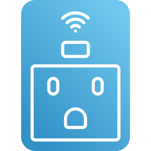 Smart plug power socket wifi signal electrical icon Smart plug power socket wifi signal electrical icon