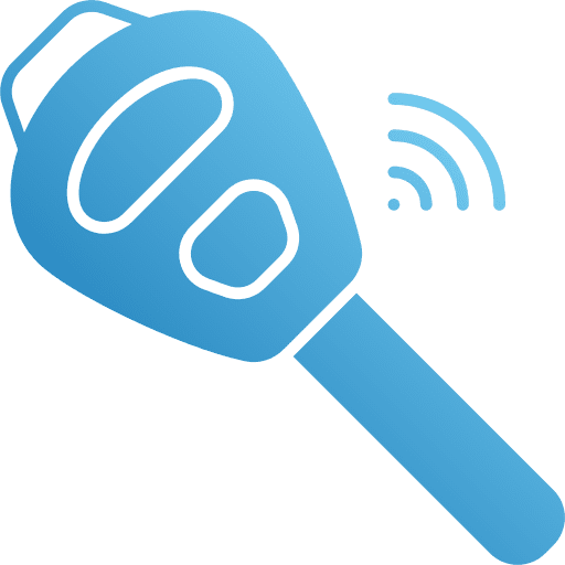 Smart key wifi signal passkey car key icon Smart key wifi signal passkey car key icon