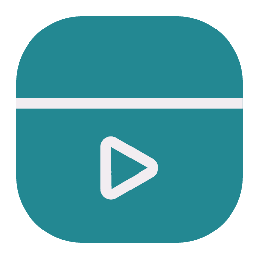 Play movie play video icon