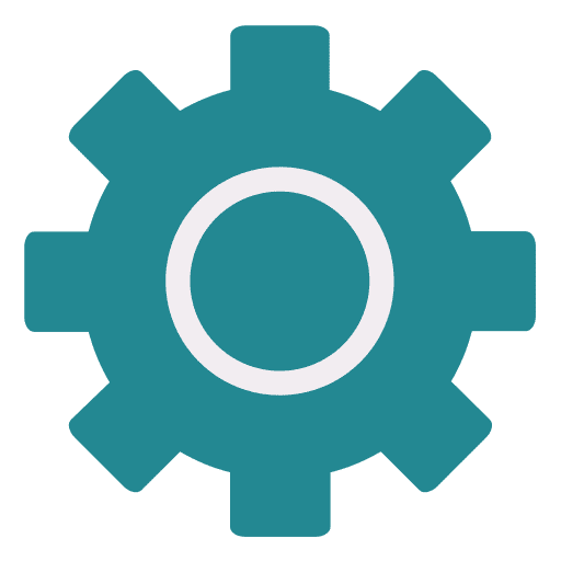Settings configuration empty set cogwheel icon