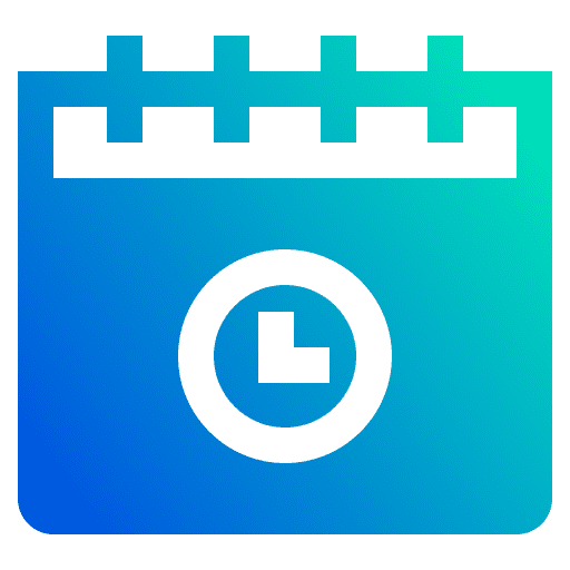 Calendar interface time and date timetable icon Calendar interface time and date timetable icon