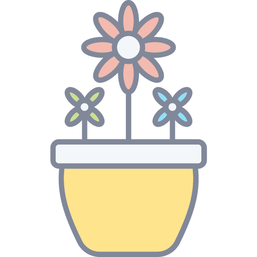 Flowerpot exotic flower flowerpot icon Flowerpot exotic flower flowerpot icon