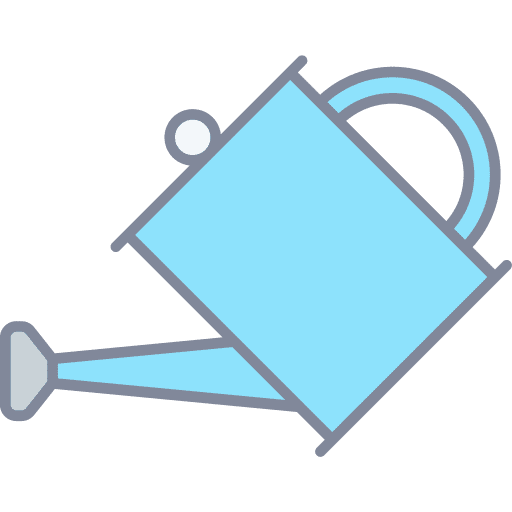 Watering plants gardening tool farming watering tool icon Watering plants gardening tool farming watering tool icon