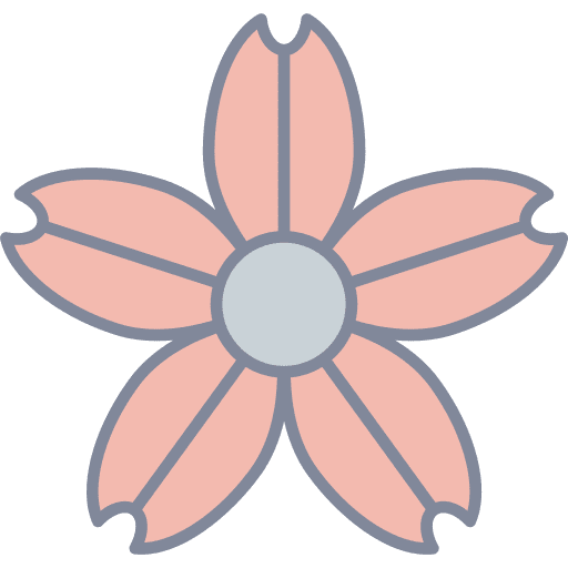 Cherry blossom sakura nature spring icon Cherry blossom sakura nature spring icon