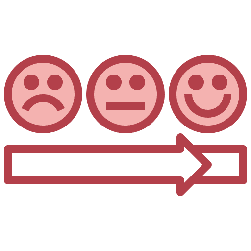 Emojis emotions feedback marketing icon