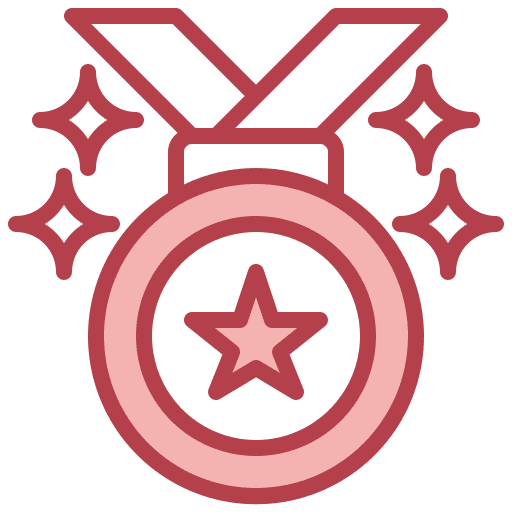 Achievement champion honors winner icon