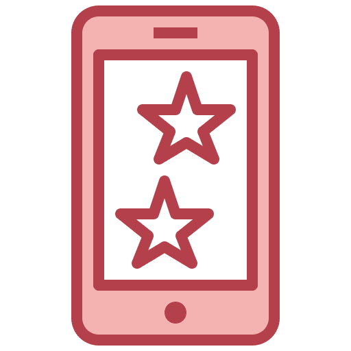 Mobile smartphone app tracker icon Mobile smartphone app tracker icon