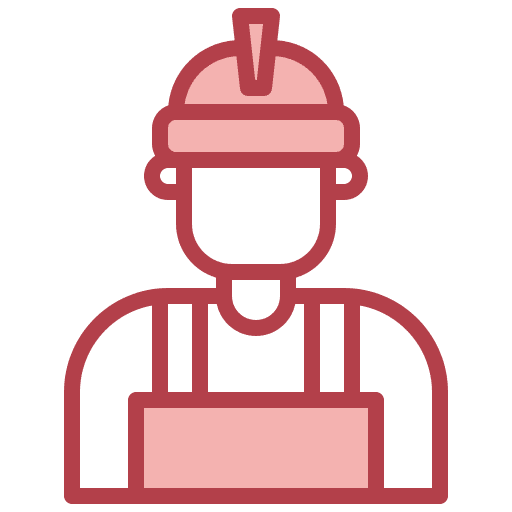Worker engineer user worker icon Worker engineer user worker icon