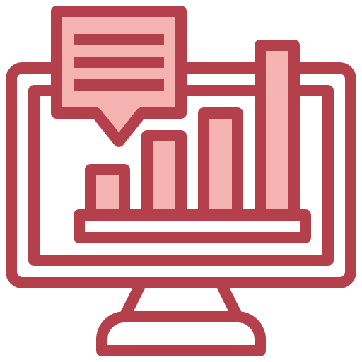 Interactive display business and finance statistics data analytics icon Interactive display business and finance statistics data analytics icon