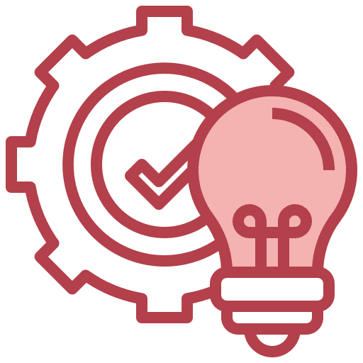 Strategic thought marketing idea icon