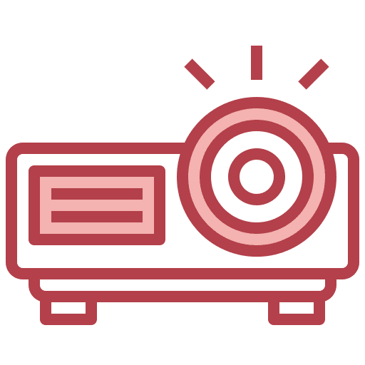 Projector presentation device electronics icon Projector presentation device electronics icon