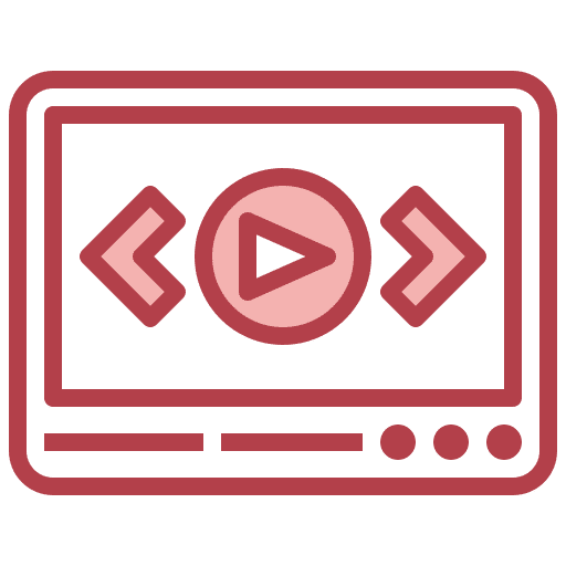 Slideshow play button interface icon Slideshow play button interface icon