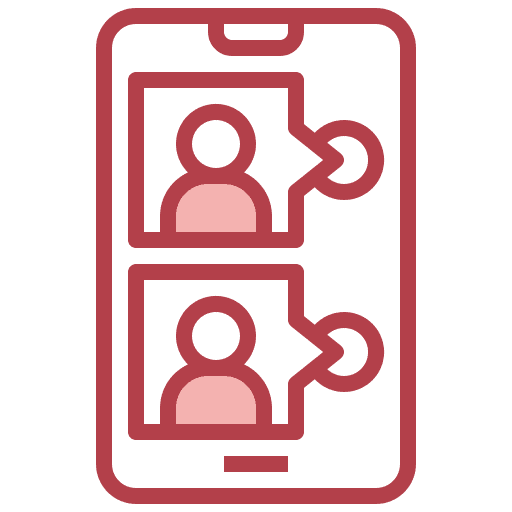 Video conference online call meeting icon Video conference online call meeting icon