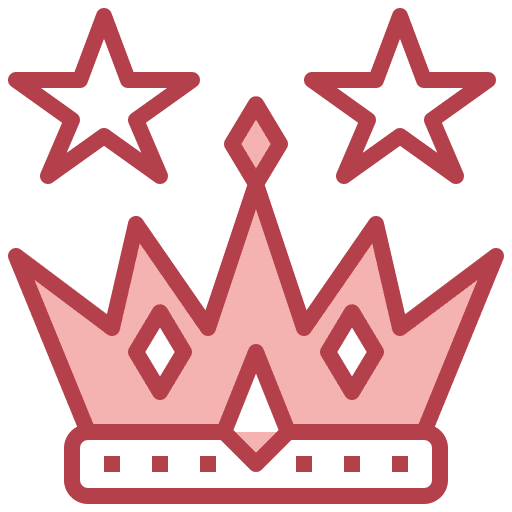 Crown star famous celebrity icon