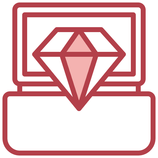 Gem jewelry quality gem icon Gem jewelry quality gem icon
