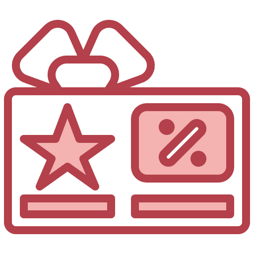 Gift card voucher offer commerce and shopping icon Gift card voucher offer commerce and shopping icon