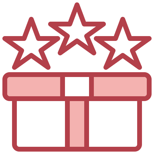 Box rating product quality icon Box rating product quality icon