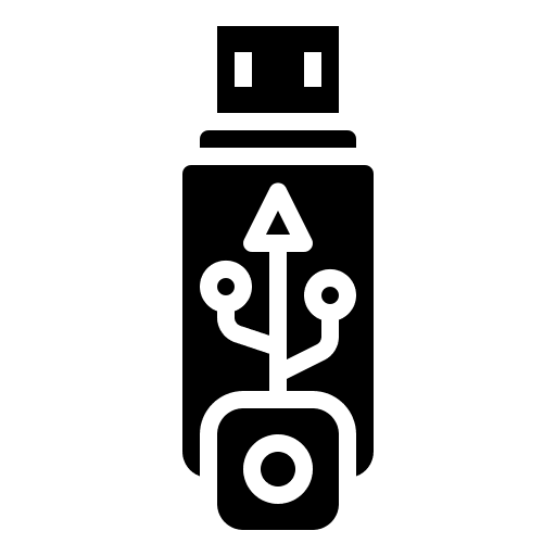 Usb usb data storage flash disk icon