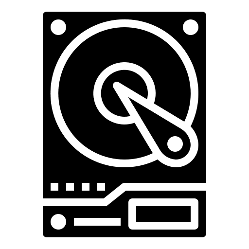 Hard disk hdd hard disk data storage icon Hard disk hdd hard disk data storage icon
