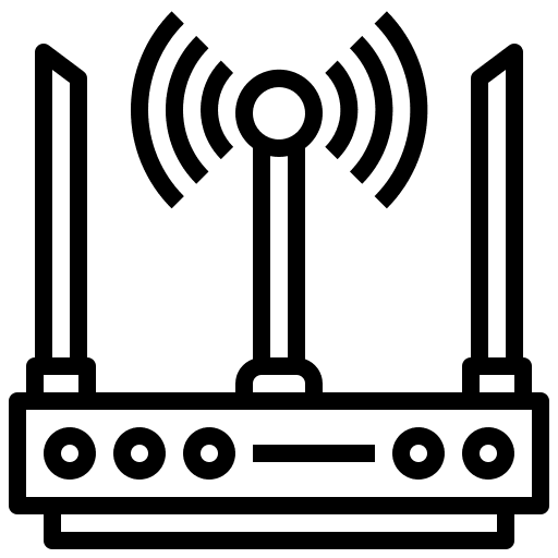 Modem electronics connectivity communications icon