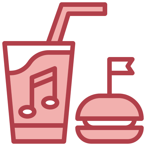 Food juice fast food beverage icon