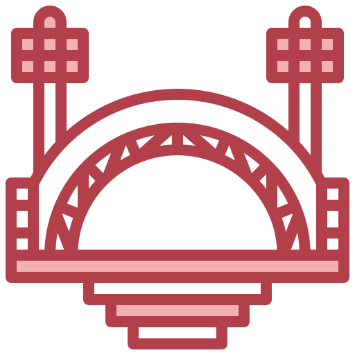 Stage music music and multimedia concert icon