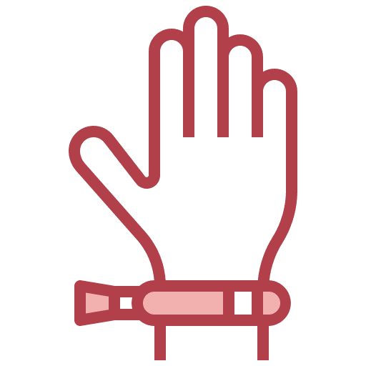 Wristband hand fashion bracelet icon