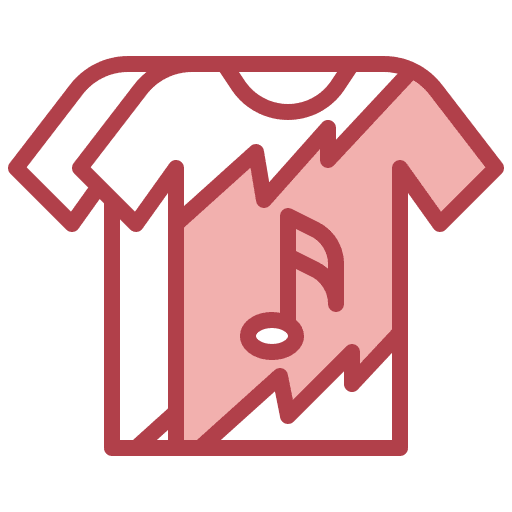 T shirt music song concert icon T shirt music song concert icon