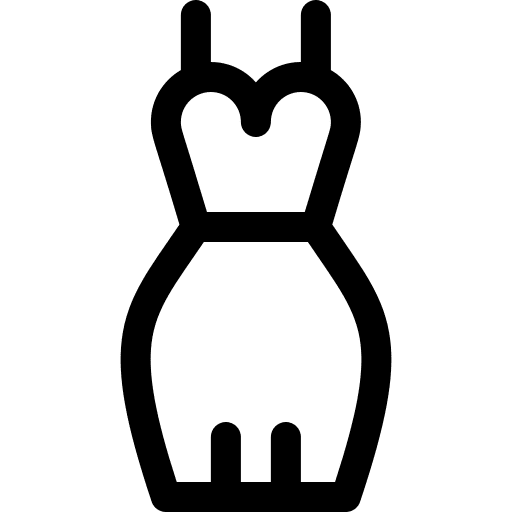 Dress dress clothes garment icon