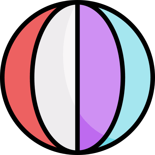 Beach ball holidays summer beach ball icon