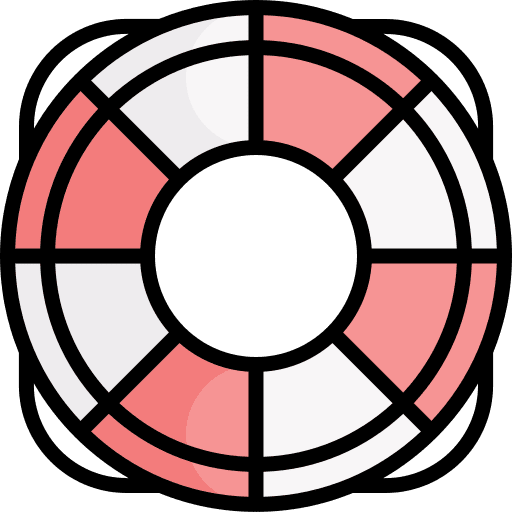 Lifebuoy vacation security holiday icon Lifebuoy vacation security holiday icon