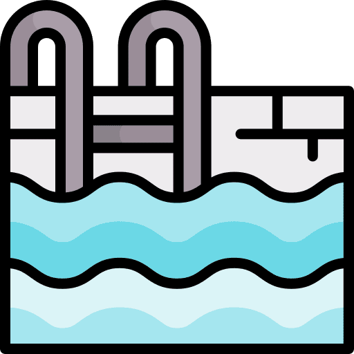 Swimming pool holidays summer holidays pool icon Swimming pool holidays summer holidays pool icon