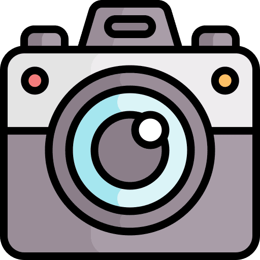 Camera trip hobbies and free time summer holidays icon Camera trip hobbies and free time summer holidays icon