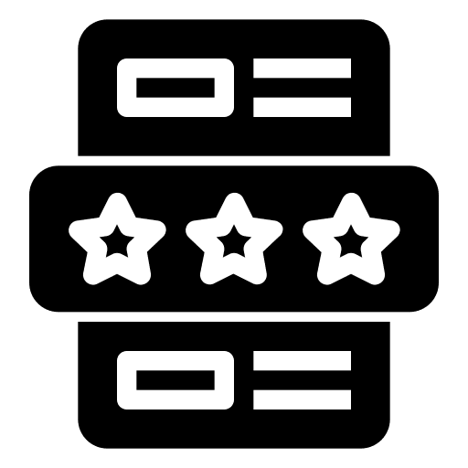 Favorite marketing document star icon