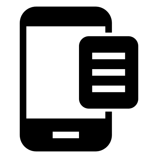 List text files and folders list icon List text files and folders list icon