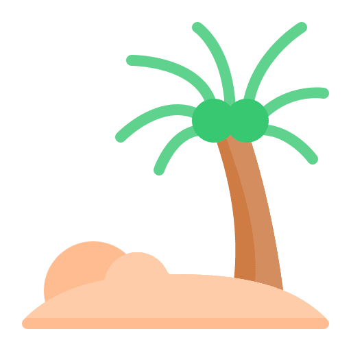 Island beach summer holidays holidays icon Island beach summer holidays holidays icon