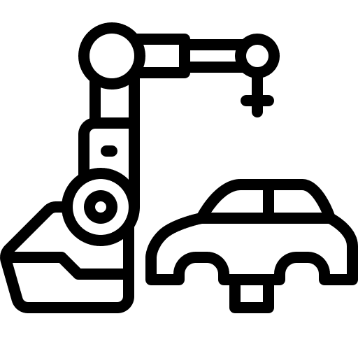 Car manufacturing manufacturing electronics innovation icon Car manufacturing manufacturing electronics innovation icon